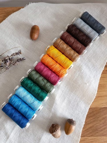 Nici lniane kolory 50m