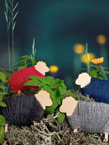 Nici wełniane bardzo cienkie owce