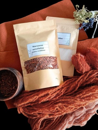 Zestaw do barwienia na pomarańczowo